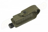 PORT INCARCATOR SIMPLU INCHIS DIN POLIMER - PENTRU GLOCK 17 - SISTEM MOLLE - GREEN, King Cobra