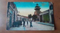 Carte postala, Bazargic strada Principala, inceput de secol XX foto