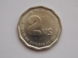 2 Nuevos Pesos 1981 URUGUAY (F.A.O. - world food day), America Centrala si de Sud