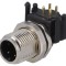 Conector M12 4 pini A cod, IP65/IP67