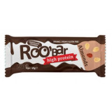 Baton Proteic cu Migdale Invelit in Ciocolata Bio 40 grame Roobar