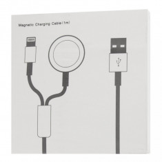 Incarcatoare, iWatch Magnetic Charging Cable (1.0m) 2 in 1