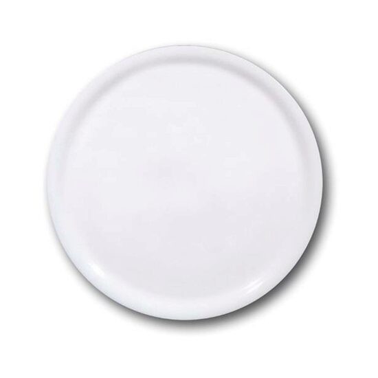 Farfurie Italiană pentru Pizza 31 cm &ndash; Porțelan Premium, Alb Rezistent la Temperaturi Mari, 4 Bucăți