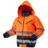 Jacheta de lucru captusita reflectorizanta portocalie nr.58 Neo Tools 81-711-XXL HardWork ToolsRange