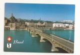 FA160 - Carte Postala - ELVETIA - Basel. Mittlere Rheinbrucke, necirculata