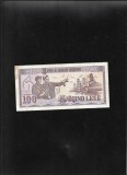 Rar! Albania 100 leke 1991 seria081513 fisura stanga sus