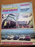 Revista autoturism august 1970 - industria romaneasca ec automobile - dacia 1300 , dacia 1100