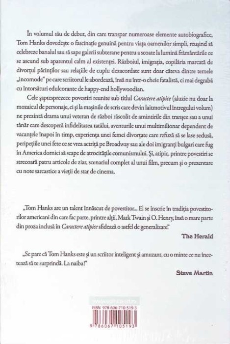 CARACTERE ATIPICE-TOM HANKS-266939