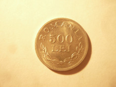 Moneda 500 lei 1946 , Mihai I , aluminiu , cal. apr. NC foto