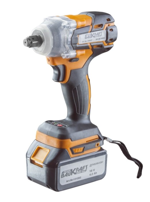 Masina insurubat cu impact 320Nm 1/2&quot; 18V 4Ah BK-BCIW08 Set HardWork ToolsRange