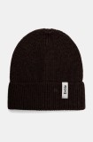 Dr&ocirc;le de Monsieur caciula de lana Le Bonnet DrUle culoarea maro, de lana, E.BN100.WO007.BN Le Bonnet DrUle