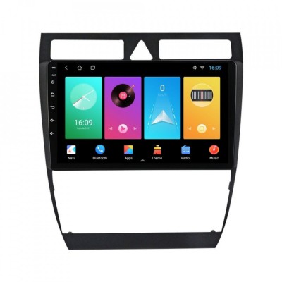 Navigatie dedicata cu Android Audi A6 (C5) 1997 - 2005, 1GB RAM, Radio GPS Dual foto