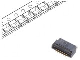 Conector FFC/FPC orizontal 4 pini ZIF contacte inferioare