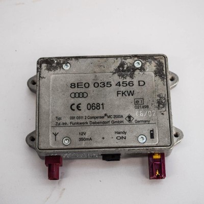 Amplificator de antena AUDI A4 8K2, B8 2007 OEM: 8E0035456D 2529359 foto