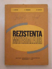 Rezistenta Materialelor - I. Tudose C. Atana N. Iliescu ,269776 foto