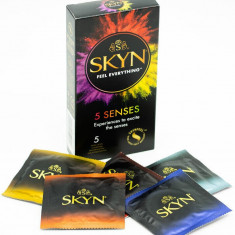 Prezervative Manix SKYN Senses, Feel Everything, 5 Buc.