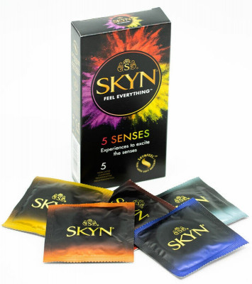 Prezervative Manix SKYN Senses, Feel Everything, 5 Buc. foto