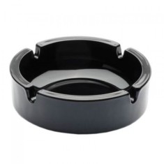 Set 24 Scrumiere 34x105mm Selena 60055 Sticla Neagra DNC foto