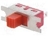 Intrerupator glisant, 2 pozitii, SPDT, ON-ON, C&amp;K - 1101M1S3ZQE3