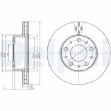 DELPHI BG4059 Disc frana