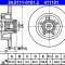 ATE 24.0111-0101.2 Disc frana
