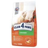 Cumpara ieftin Club 4 Paws Premium Pisoi, 5kg, Pui 26%, Formula Integramix, Omega 3 &amp; 6, Vitamine D3, E, B1, B5. Hrana Uscata Completa