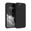 Husa pentru Apple iPhone 12 Pro Max, Silicon, Negru, 52644.01, Carcasa, Kwmobile