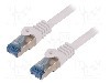 Cablu patch cord, Cat 6a, lungime 250mm, S/FTP, LOGILINK - CQ4012S
