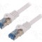 Cablu patch cord, Cat 6a, lungime 250mm, S/FTP, LOGILINK - CQ4012S