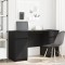 Birou cu sertar Stejar negru 140 x 49 x 76 cm Lemn compozit