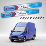 Cumpara ieftin Ștergătoare Ford Transit Tourneo Gen V MK6 V184 2-Door 2000-2006 | Set Față Flat Premium &ndash; TeamCar&reg;