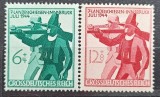 Deutsches Reich-Serie completă semi-poștală WW2 &ndash; Al Treilea Reich (1944) &ndash; Concursul de Tir de la Innsbruck, Austria (MNH / Neuzate)
