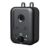 Dispozitiv anti-latrat pentru caini cu ultrasunete profesional, BOMSTOM, 3 niveluri de sensibilitate, 1500mAh, IP54, de exterior si interior, pentru c