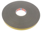 Bandă dublu adezivă neagră 19mm x 50m