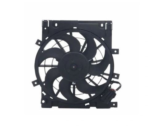 GMV radiator electroventilator Opel Astra H OPC, 2004-2014, Zafira OPC B (T98), 2005-2011, motor 2.0 T, benzina, cu AC, 200 W; 315 mm, cu pre-rezisto