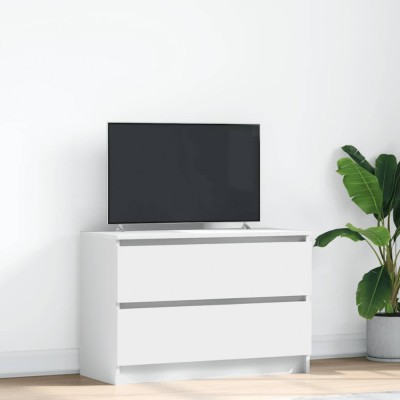 vidaXL Dulap TV alb 80x35x54 cm lemn prelucrat 861787 foto