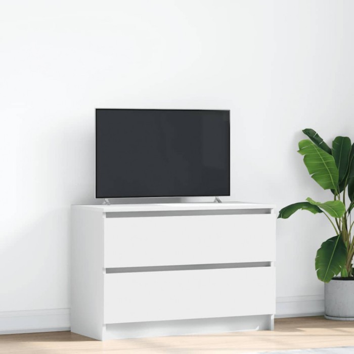 vidaXL Dulap TV alb 80x35x54 cm lemn prelucrat 861787