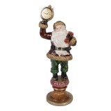 Cumpara ieftin Figurina Mos Craciun polirasina multicolora 15x13x39 cm
