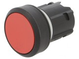 Comutator Apăsare 22mm Roșu