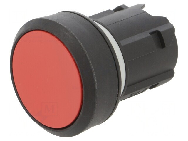 Comutator Apăsare 22mm Roșu