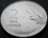 Moneda 2 RUPII - INDIA, anul 2009 * cod 4389 B, Asia