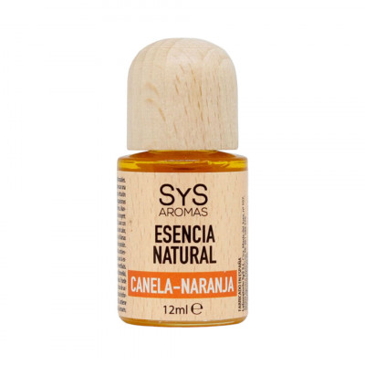 Esenta naturala (ulei) aromaterapie SyS Aromas, Scortisoara si portocala 12 ml foto