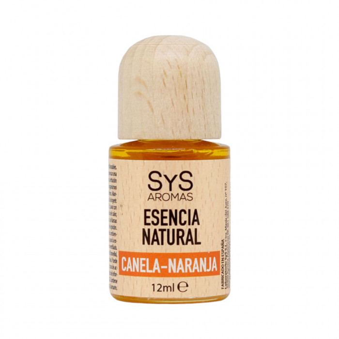 Esenta naturala (ulei) aromaterapie SyS Aromas, Scortisoara si portocala 12 ml