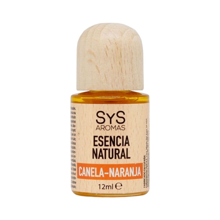 Esenta naturala (ulei) aromaterapie SyS Aromas, Scortisoara si portocala 12 ml