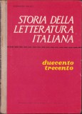 C3939N Storia della letteratura italiana Duecento Trecento di Alexandru Balaci 1962