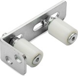 Ghidaj superior reglabil pentru poarta culisanta, otel galvanizat si plastic, 8-68 mm