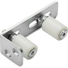 Ghidaj superior reglabil pentru poarta culisanta, otel galvanizat si plastic, 8-68 mm