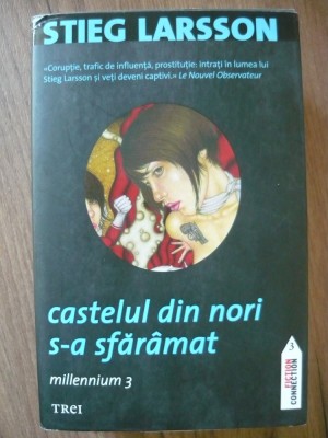 STIEG LARSSON - CASTELUL DIN NORI S-A SFARAMAT - MILLENNIUM 3 foto