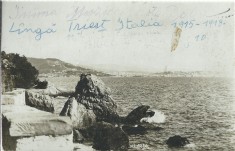 AMS# - CARTE POSTALA / FOTOGRAFIE LANGA TRIEST ITALIA 1915 - 1918 NECIRCULTA