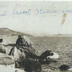 AMS# - CARTE POSTALA / FOTOGRAFIE LANGA TRIEST ITALIA 1915 - 1918 NECIRCULTA